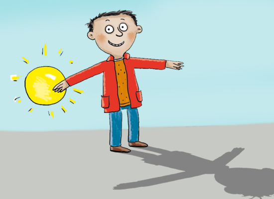 Schatten auf Wanderschaft