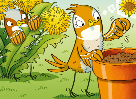 Ein blumiger Aprilscherz